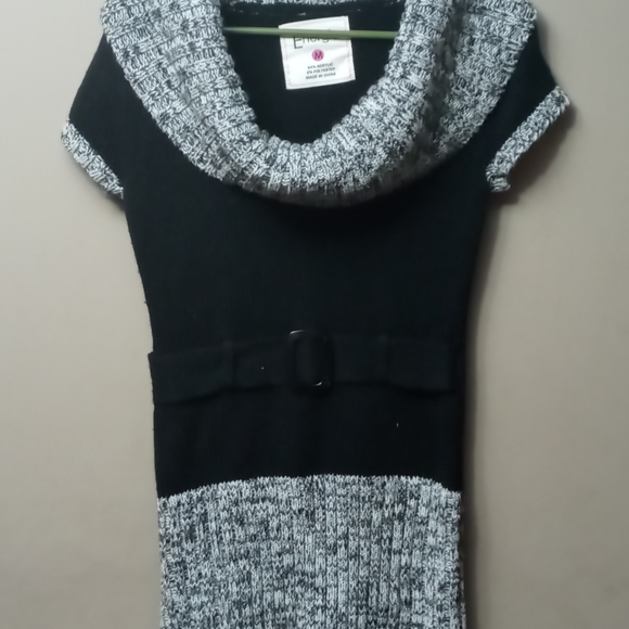 Energie Greywhite And Black Sweater 
